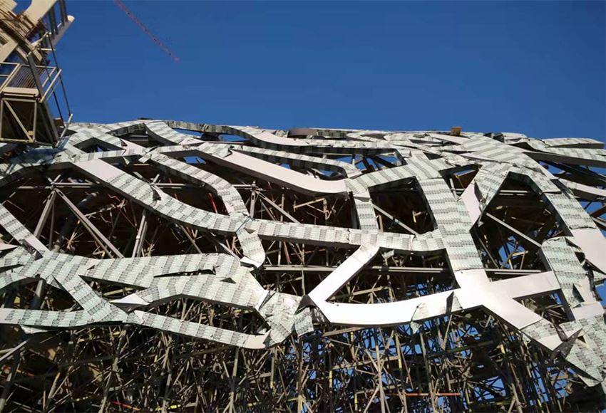 PVDF Aluminum facade