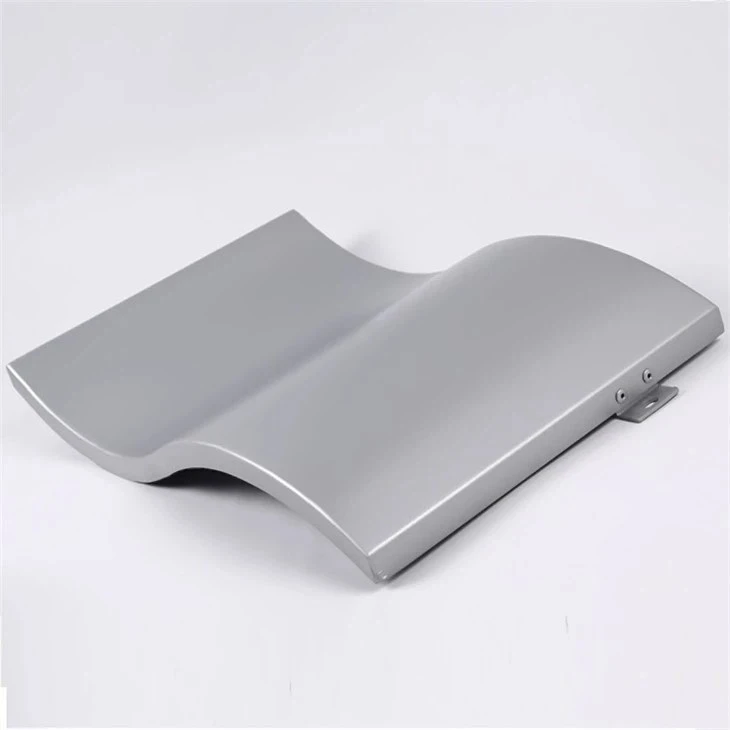 Aluminum Double Curved Decoration Facade Aluminum Double Curved Decoration Facade