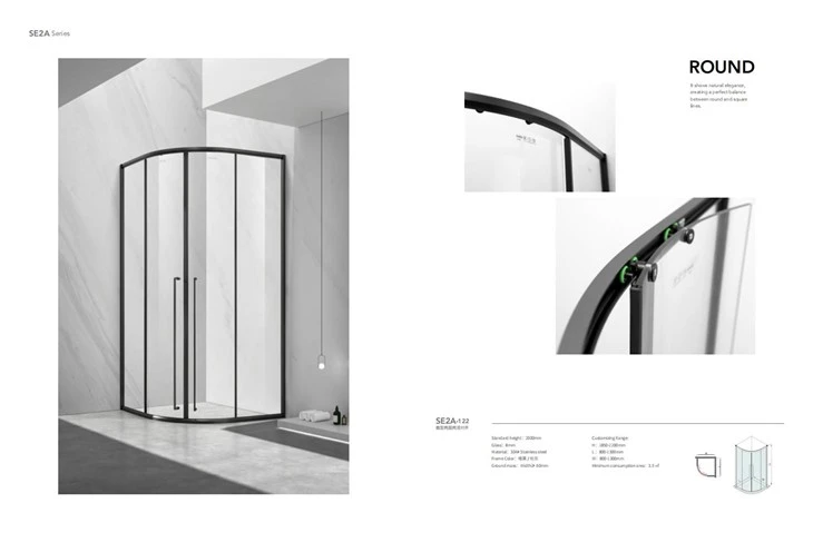 Long Handle Fan-Shaped/ Sector Sliding Door Shower Room: A Perfect Bathroom Solution Long Handle Fan-Shaped/ Sector Sliding Door Shower Room: A Perfect Bathroom Solution